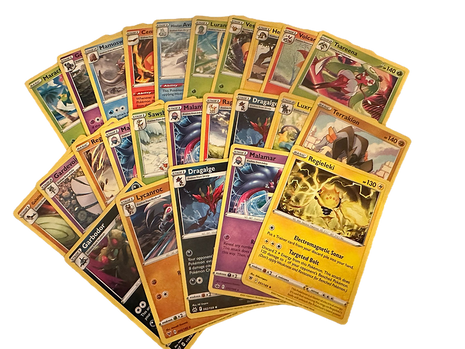 Unleashed Power: 25 Rare Cards Pack for Serious Collectors