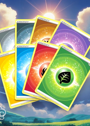 Elemental Essence: 45 Assorted Energy Pokemon Cards