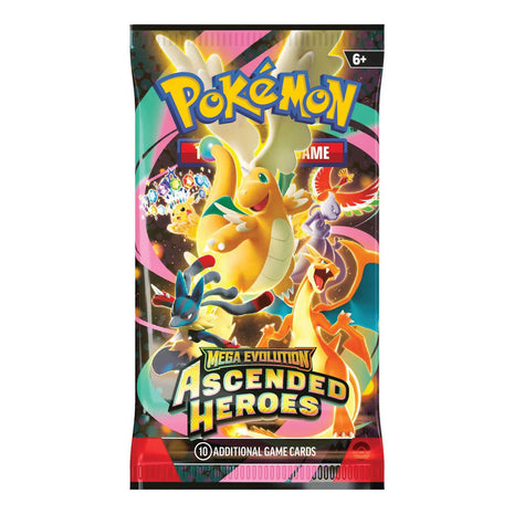 Pokemon TCG - Mega Evolutions - Ascended Heroes - Booster Pack
