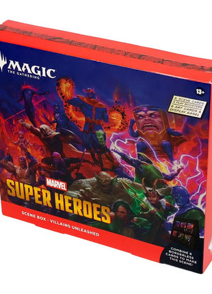 Magic the Gathering Marvel Super Heroes Scene 4-Box Case