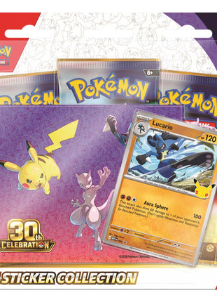 Pokémon TCG: Tech Sticker Collection - Assorted - 30th Celebration