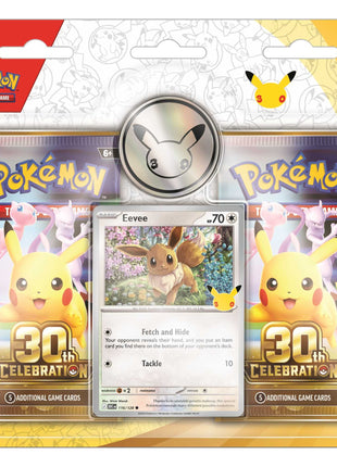 Pokémon TCG: 2 pack Blister - 30th Celebration