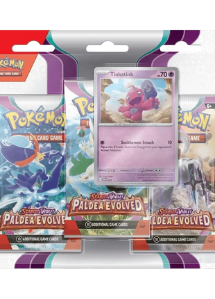 https://cdn.shopify.com/s/files/1/0530/0243/6801/files/pokemon-tcg-scarlet-and-violet-paldea-evolved-3-pack-blister-tinkatink-the-card-vault.png?v=1757699125